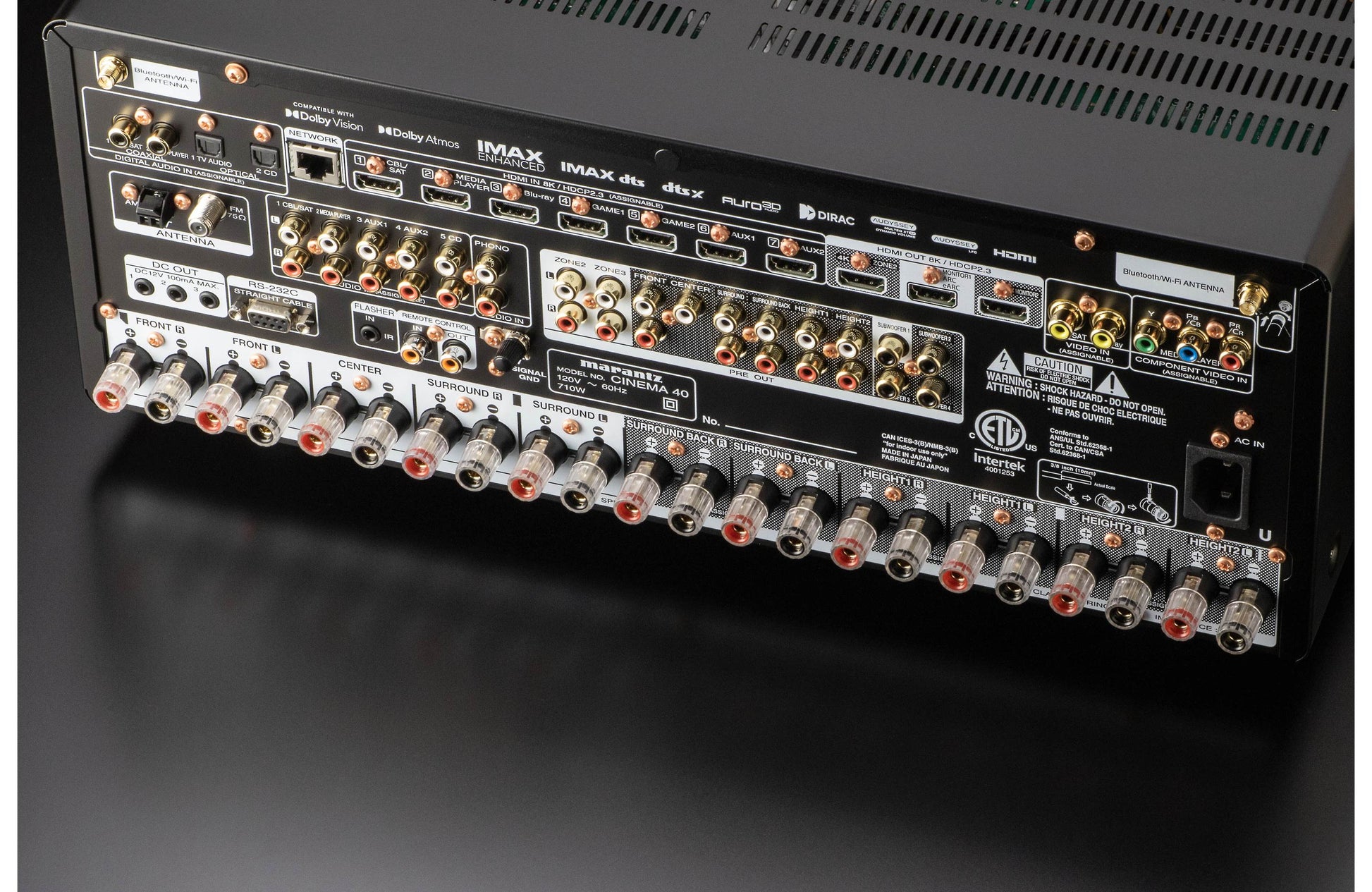 Home Theatre Amplifier Marantz Cinema 40 (Dolby Atmos)