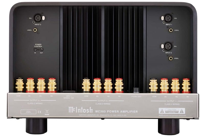 Home Theatre Amplifier McIntosh MC303 3 Channel Power Amplifier