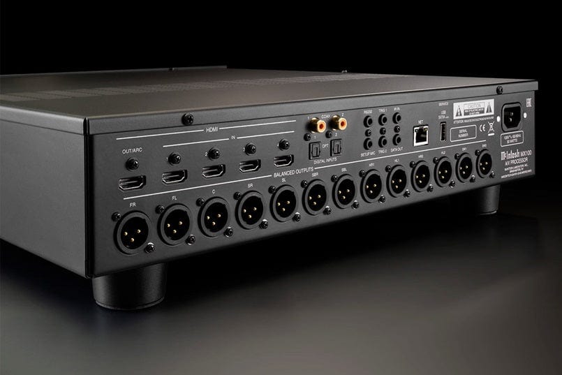 Home Theatre Amplifier McIntosh MX100 Home Theatre Pre-Amp (Dolby Atmos)