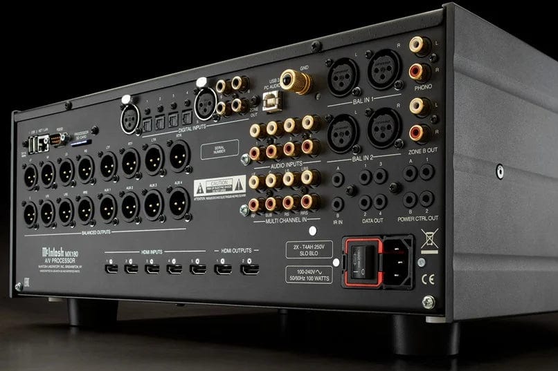 Home Theatre Amplifier McIntosh MX180 Home Theatre Pre-Amp (Dolby Atmos)