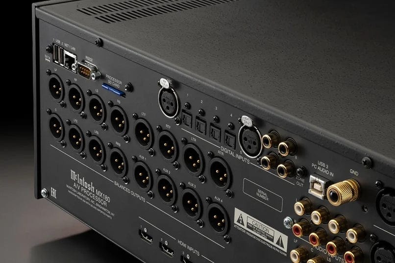 Home Theatre Amplifier McIntosh MX180 Home Theatre Pre-Amp (Dolby Atmos)