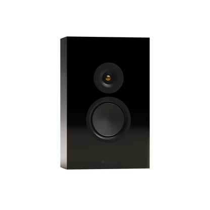 On Wall Speaker High Gloss Black Monitor Audio Silver On-Wall 8G