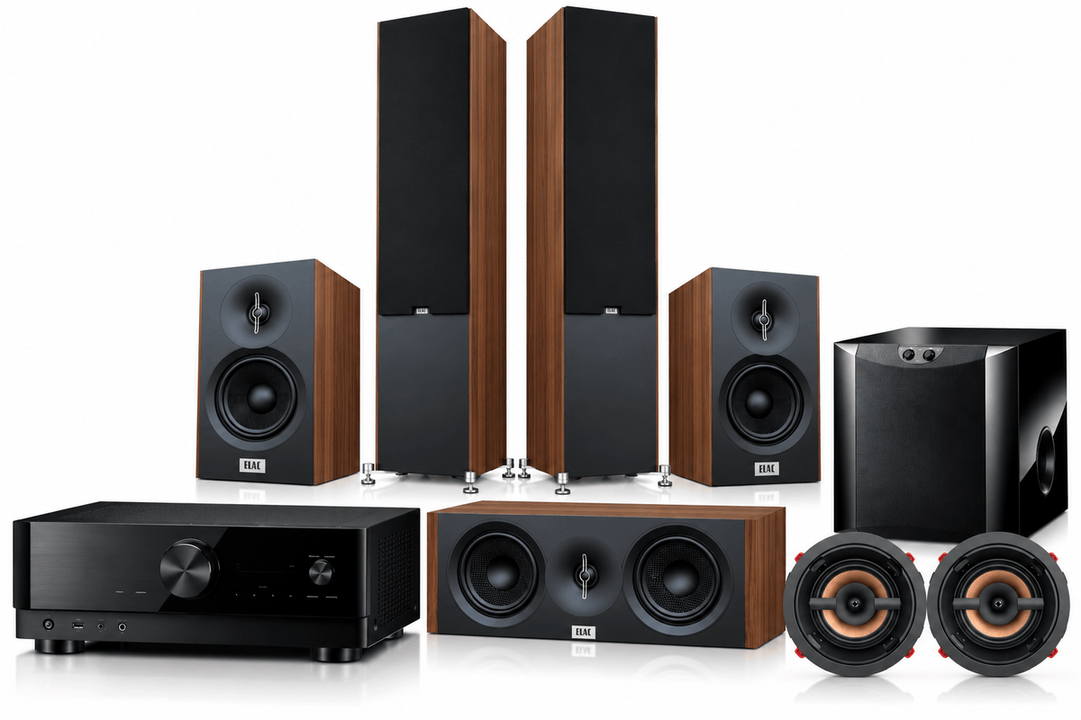 Packages Walnut Yamaha And Elac 5.1.2 Package