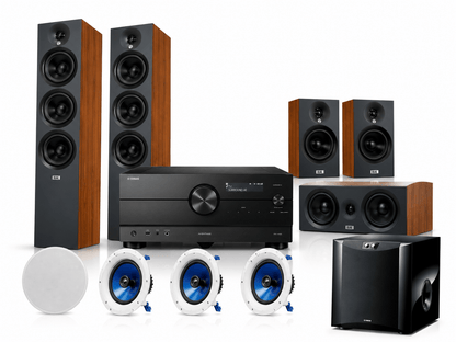 Packages YAMAHA AND ELAC HOME 9.1 HOME THEATRE PACKAGE