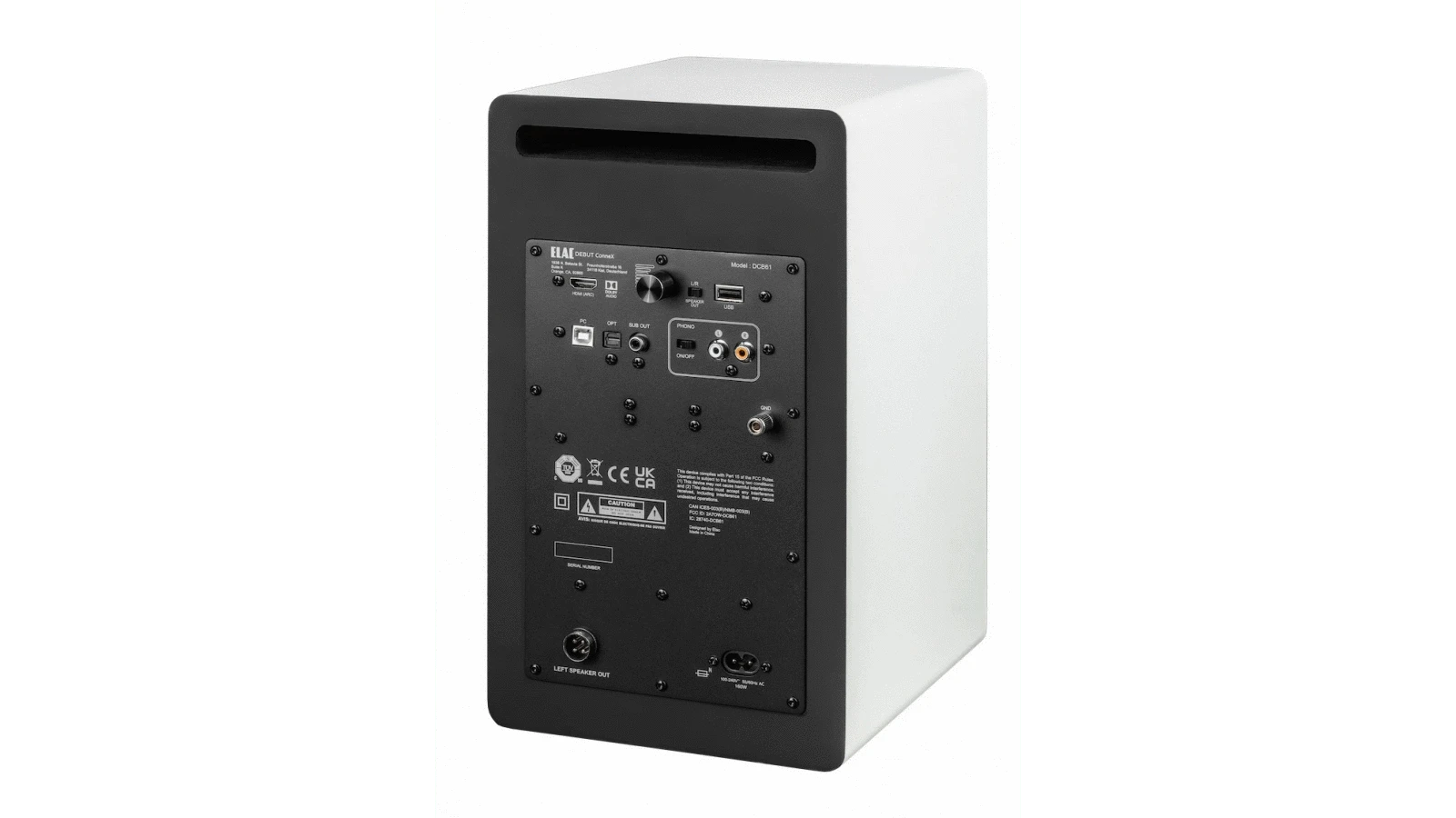 Powered Monitor Elac Debut ConneX DCB61