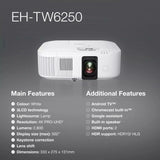 Projectors Epson EH-TW6250