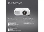 Projectors Epson EH-TW7100