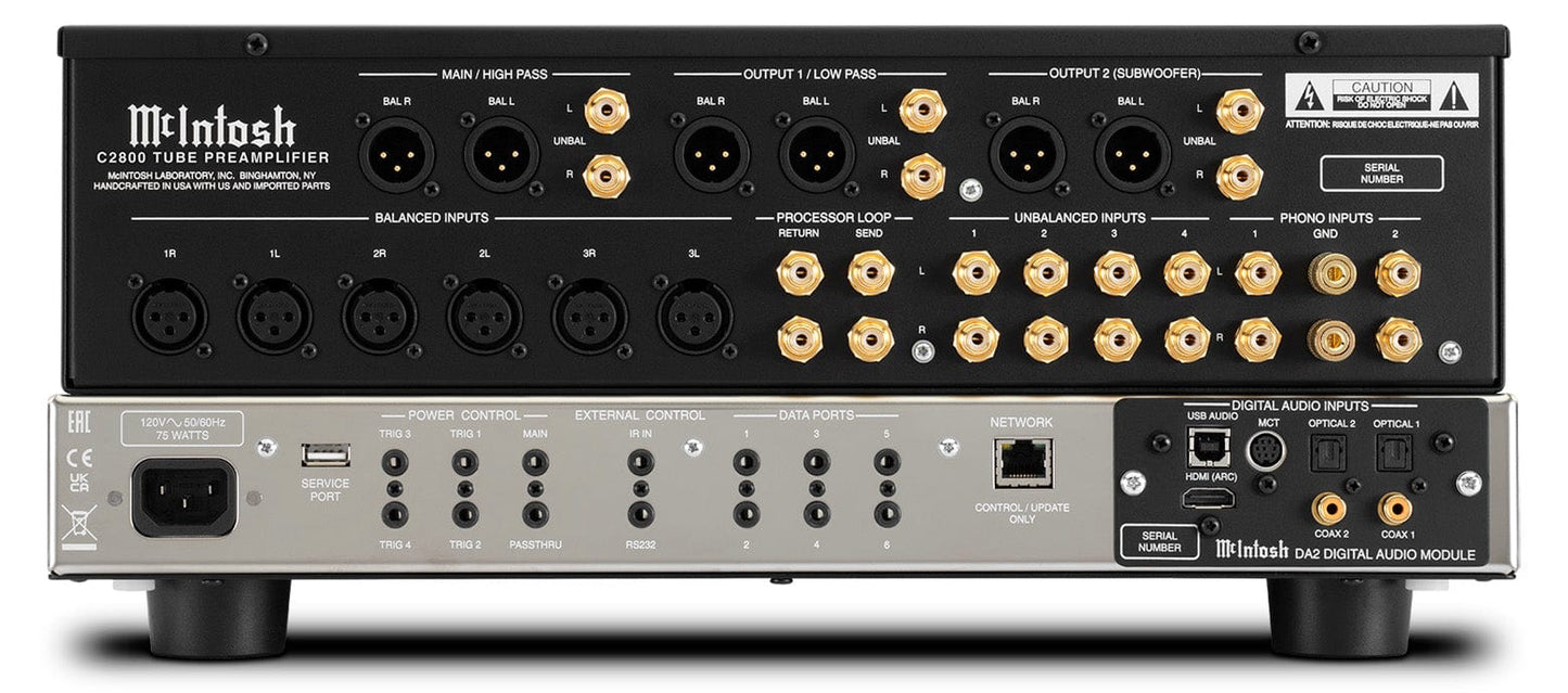 Stereo Amplifier McIntosh C2800 Tube Preamplifier - Available for Pre-order!