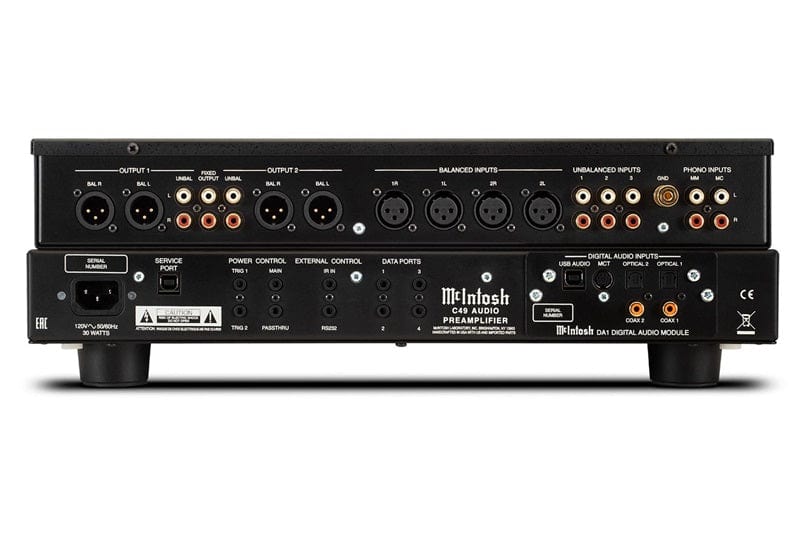 Stereo Amplifier McIntosh C49 Solid State Preamplifier