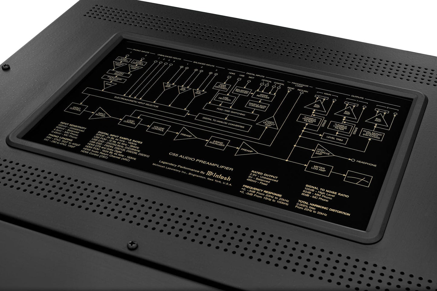 Stereo Amplifier McIntosh C55 Solid State Preamplifier - Available for Pre-order!