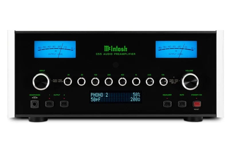 Stereo Amplifier McIntosh C55 Solid State Preamplifier - Available for Pre-order!