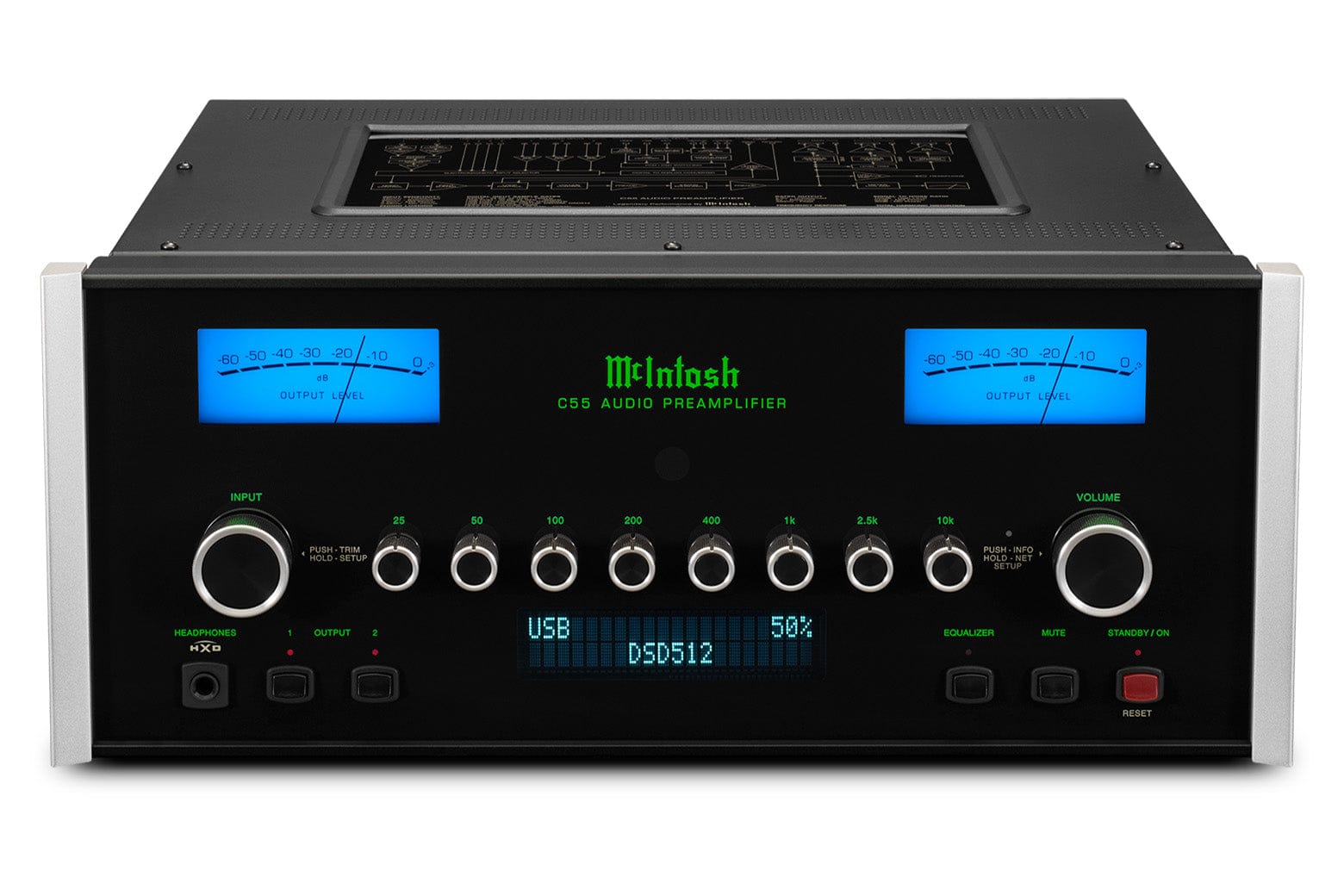 Stereo Amplifier McIntosh C55 Solid State Preamplifier - Available for Pre-order!