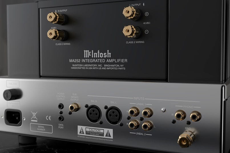 Stereo Amplifier McIntosh MA252 Hybrid Integrated Amplifier