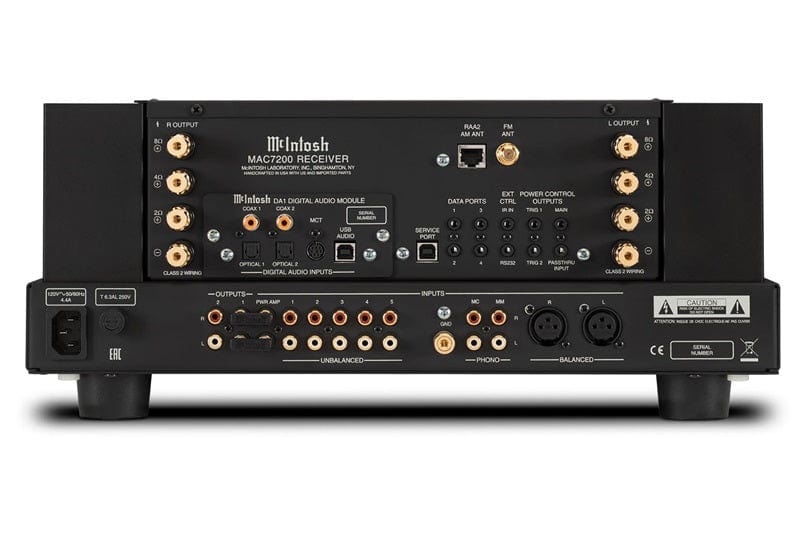 Stereo Amplifier McIntosh MAC7200 Stereo Receiver