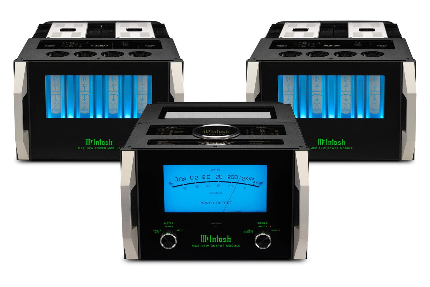 Stereo Amplifier McIntosh MC2.1KW Mono Block Power Amplifier
