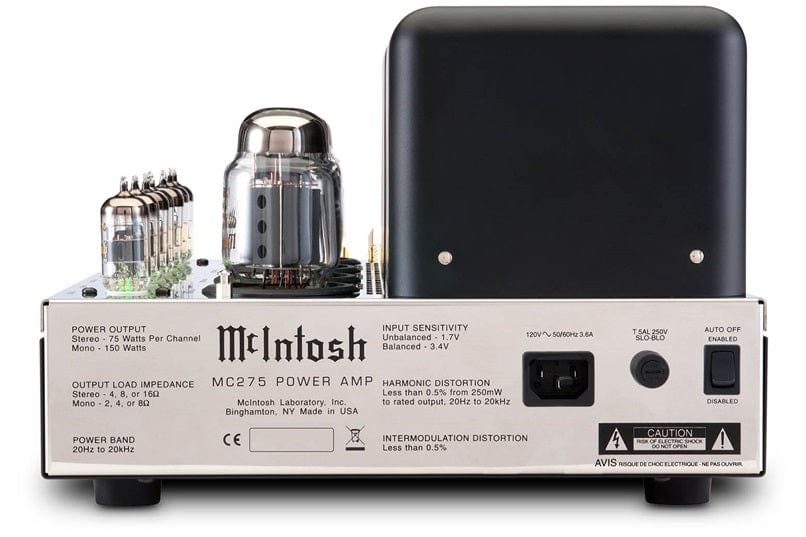 Stereo Amplifier McIntosh MC275 Tube Stereo Power Amplifier