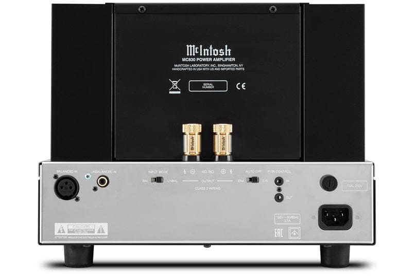 Stereo Amplifier McIntosh MC830 Mono Block Power Amplifier