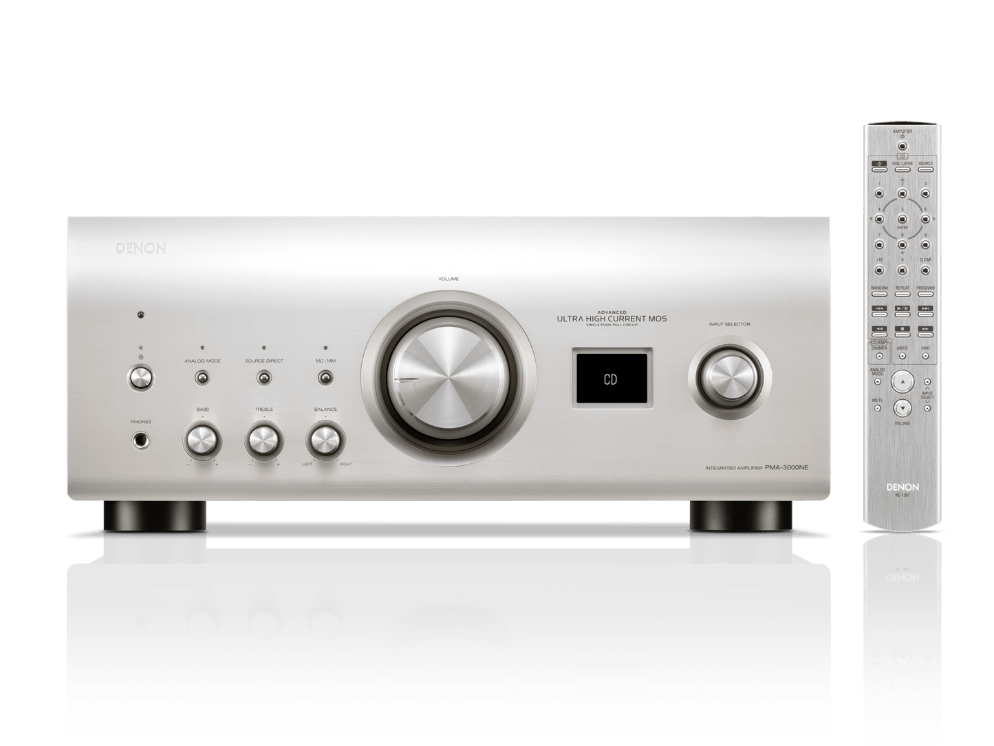 Stereo Amplifier Silver Denon PMA-3000NE