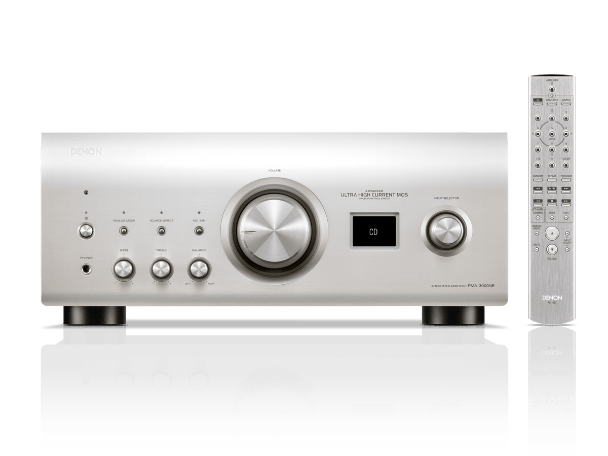 Stereo Amplifier Silver Denon PMA-3000NE