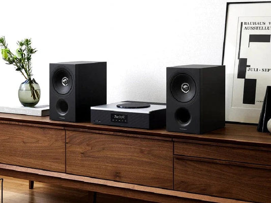 Stereo Amplifier Technics SA-C600 + SB-C600 Network Receiver and Speaker Package Bundle!