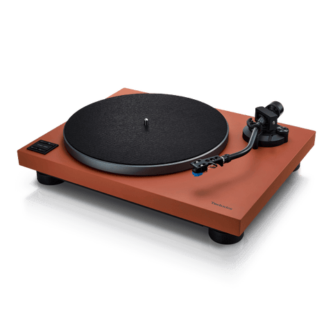 Turntable Terracotta Brown Technics SL-40CBT Premium Class Direct Drive Turntable