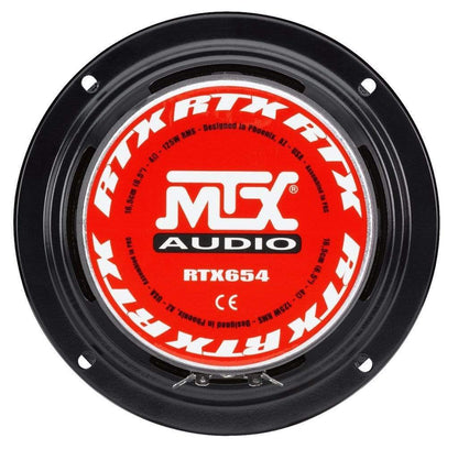 Car Audio Accessories MTX Audio RTX Series 125W 6.5" Midbass Speaker - RTX654 (Each)