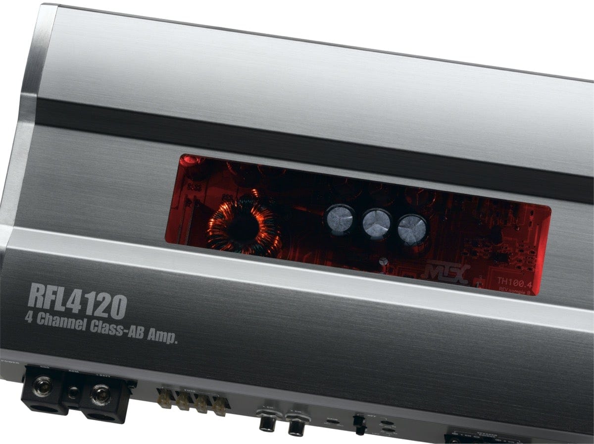 Car Audio Amplifier MTX Audio RFL Series 800W Reference 4-Channel Amplifier - RFL4120