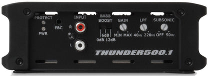 Car Audio Amplifier MTX Audio Thunder Series 500W RMS Monoblock Amplifier - Thunder500.1