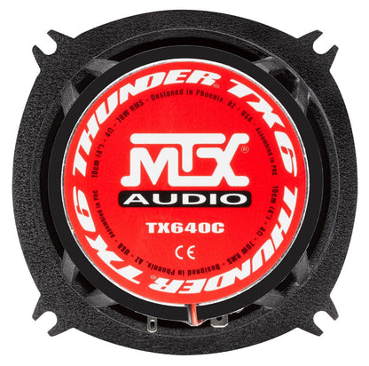 Car Audio Speakers MTX Audio TX6 Series 4" Coaxial Speakers - TX640C