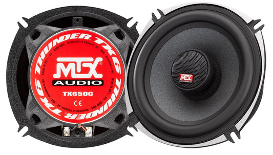 Car Audio Speakers MTX Audio TX6 Series 5.25" Coaxial Speakers - TX650C