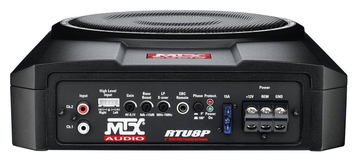 Car Audio Subwoofer MTX Audio Premium Underseat Subwoofer - RTU8P