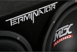 Car Audio Subwoofer MTX Audio Terminator Dual 12" 1,000W Ported Subwoofer + Amplifier - TNP212DV