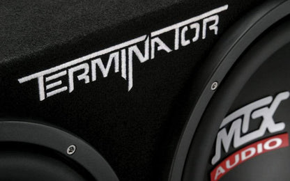 Car Audio Subwoofer MTX Audio Terminator Dual 12" 400W Sealed Subwoofer Enclosure - TNE212D