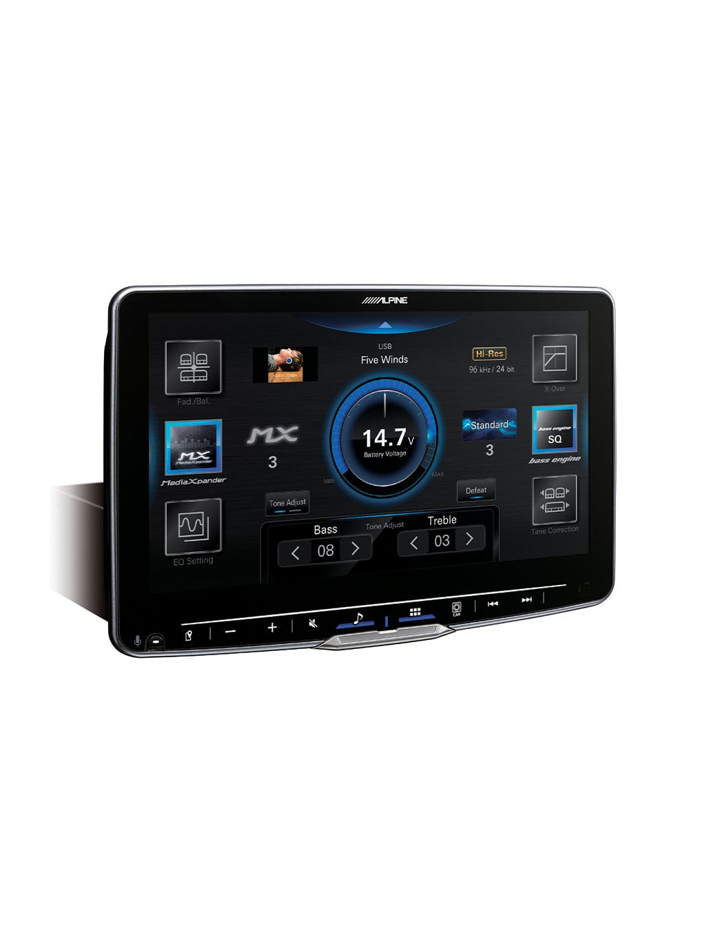 Car Head Unit Alpine iLX-F511 Car Stereo Head Unit