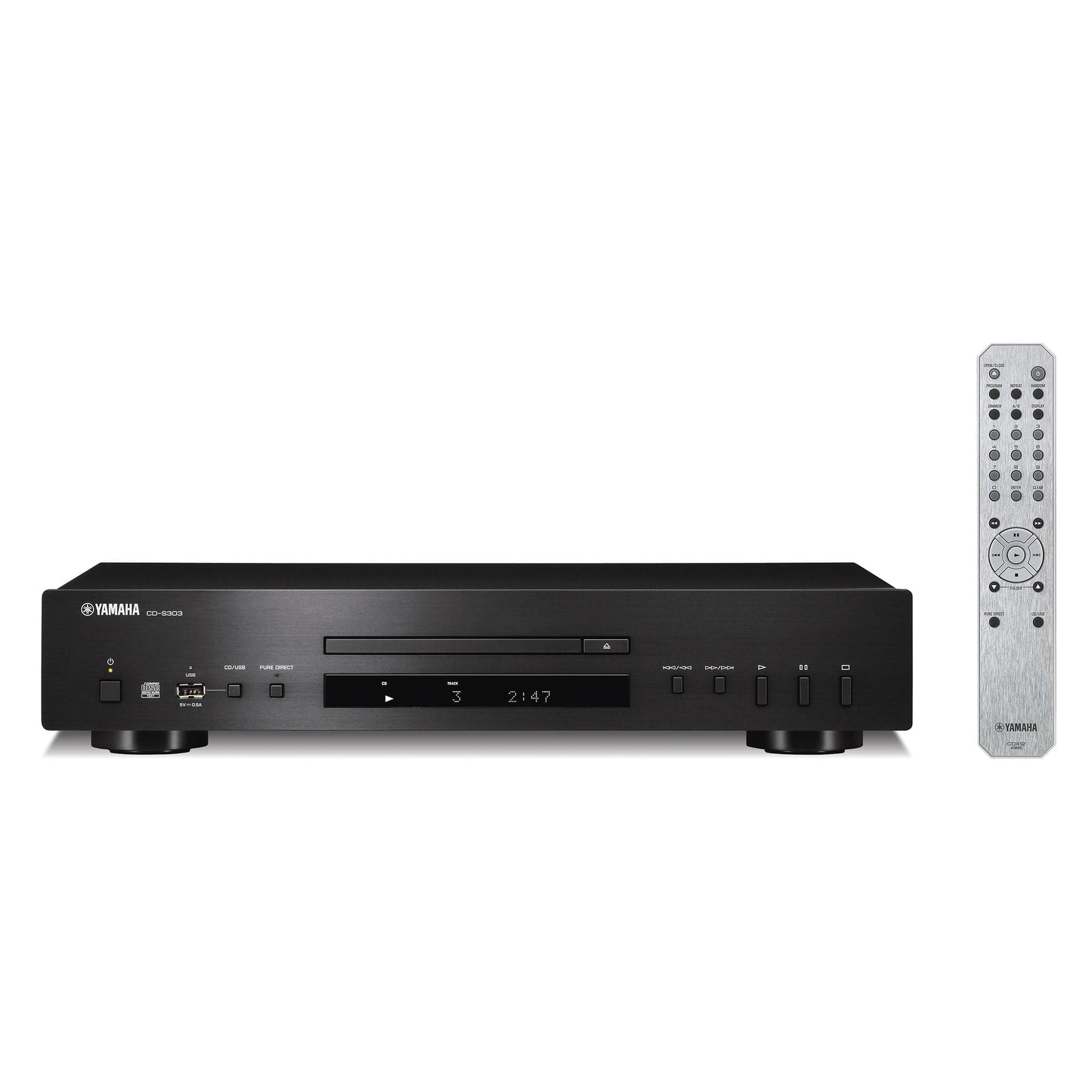 CD Player Black Yamaha CD-S303