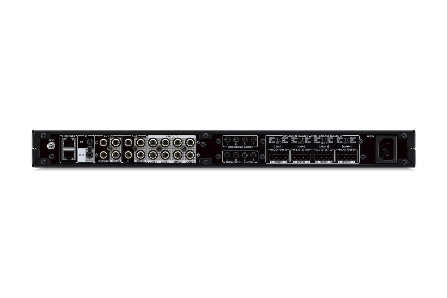 Yamaha XDA-AMP5400 MusicCast 4 Zone-8 Channel Integrated MusicCast Amp