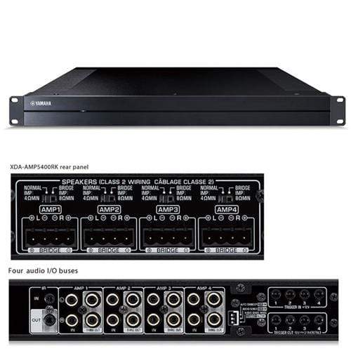 Yamaha XDA-QS5400 MusicCast 4 Zone-8 Channel Integrated MusicCast Amp