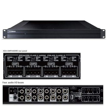 Yamaha XDA-QS5400 MusicCast 4 Zone-8 Channel Integrated MusicCast Amp