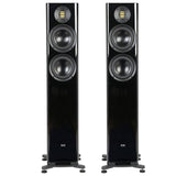 Floorstanding Speakers Gloss Black Elac Solano FS287