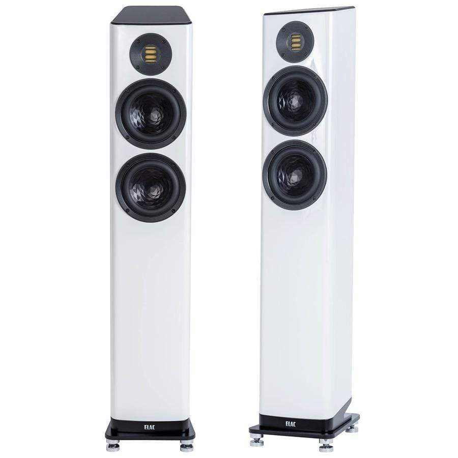 Floorstanding Speakers High Gloss White Elac Vela FS407.2