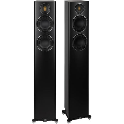 Floorstanding Speakers Satin Black Elac Carina FS247.4