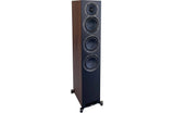 Floorstanding Speakers Satin Black W/Walnut Sides Elac Uni-Fi Reference UFR52