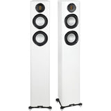 Floorstanding Speakers Satin White Elac Carina FS247.4