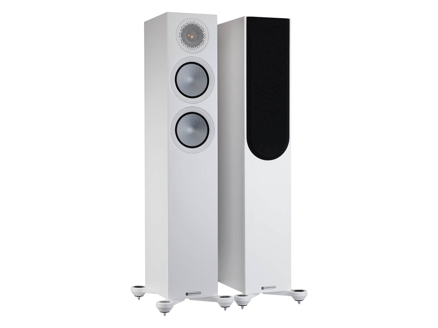 Floorstanding Speakers White Monitor Audio Silver 200 7G