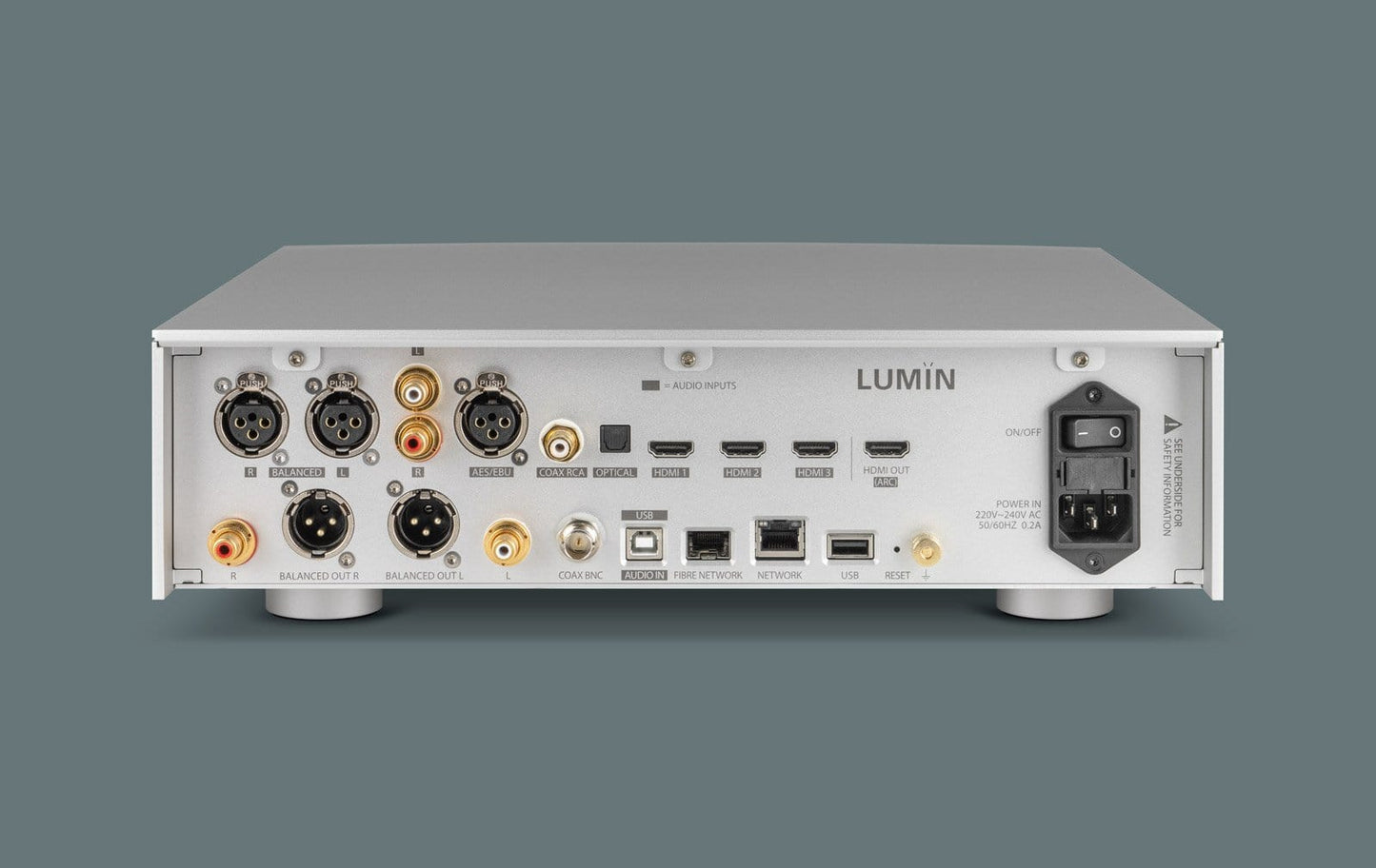 Network Streamer Lumin P1 Streaming Pre-Amplifier
