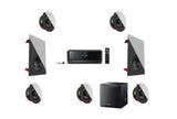 Packages YAMAHA & KLIPSCH 5.1.2 DOLBY ATMOS DISCRETE HOME THEATRE PACKAGE