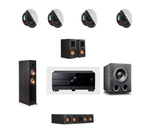 Packages YAMAHA & KLIPSCH 5.1.4 DOLBY ATMOS HOME THEATRE PACKAGE