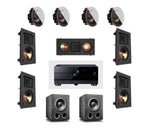Packages YAMAHA & KLIPSCH 5.2.4 DOLBY ATMOS DISCRETE HOME THEATRE PACKAGE
