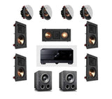 Packages YAMAHA & KLIPSCH 5.2.4 DOLBY ATMOS DISCRETE HOME THEATRE PACKAGE
