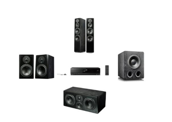 Packages YAMAHA & SVS 5.1 HOME THEATRE PACKAGE